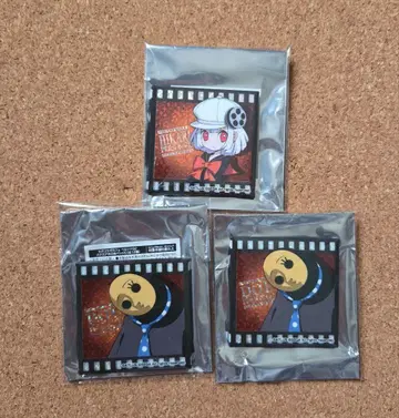 페르소나 Q2 스퀘어 홀로 캔뱃지 히카리 도 세트