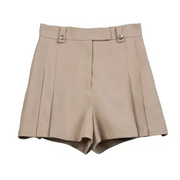 herlipto Front Tuck Twill Shorts beige M