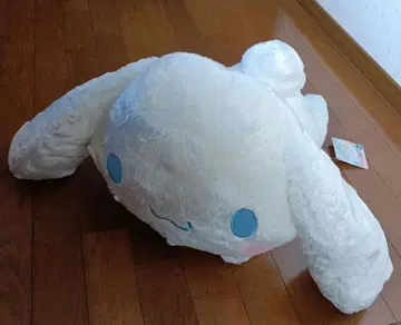 미사용 새상품 시나모롤 초초 BIG 봉제 인형 뒹굴 시나몬 산리오