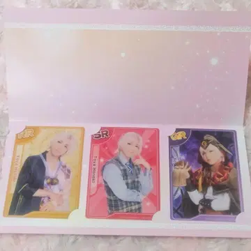 아이츄 아이 츄 아이 스테이지 크라우드 펀딩 클리어 트레이딩 카드 토야