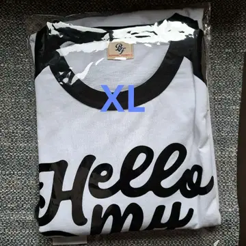 Hello My 'BESTY' XL 롱 슬리브 T셔츠