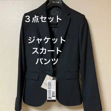 타카큐 3종 세트 자켓+스커트+팬츠 S 블랙