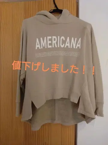 Americana mica&deal 후드티