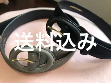 그레이와 블랙 스웨이드 벨트 2세트 배송비 포함