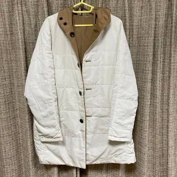 리버서블 자켓 후드 부착