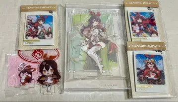 원신 앰버 아크릴 스탠드 세트