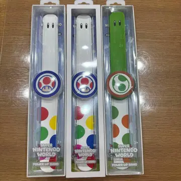 USJ 파워업 밴드 3개 세트 (토드 요시)