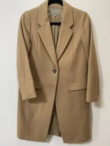 유나이티드 애로우즈 베이지 체스터 코트