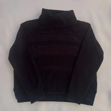 리플렉트 Reflect 니트 가을/겨울 다크 네이비 터틀넥