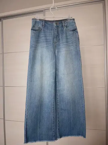 A|X 와이드 레그 데님 팬츠 라이트 블루 27