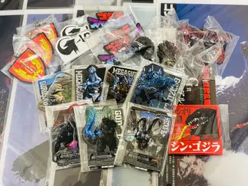 고질라 제일복권 묶음 판매 G상 컴프 몬스터 헤드 마그넷 4개 기타
