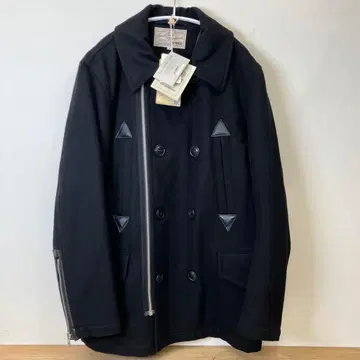 AVIREX 울 피코트 XL 블랙