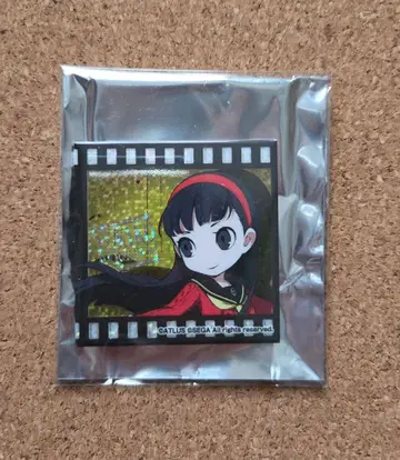 페르소나 Q2 스퀘어 홀로 캔뱃지 아마기 유키코