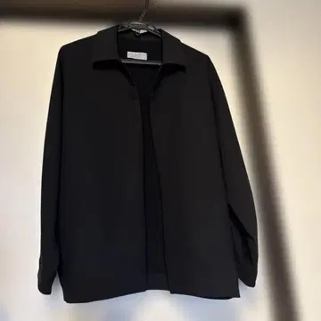 D.O UNITED ARROWS 블랙 긴팔 셔츠 자켓