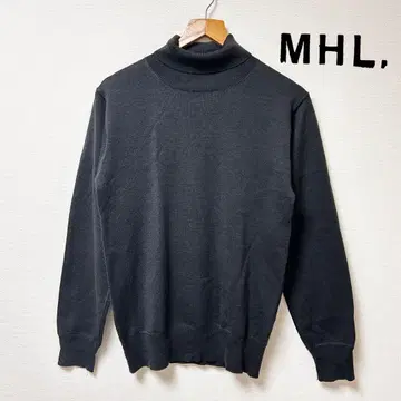 MHL. 마가렛호웰 터틀넥 스웨터 니트 그레이