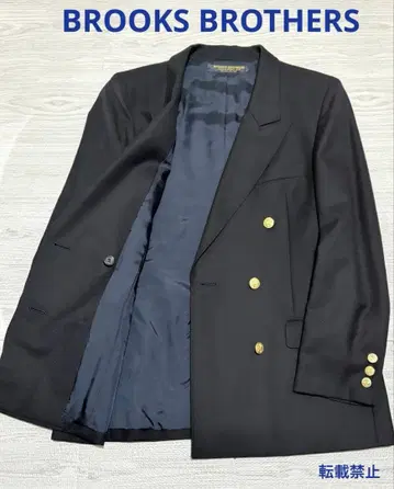새상품급 브룩스브라더스 울 자켓 M 네이비 더블 골드 버튼