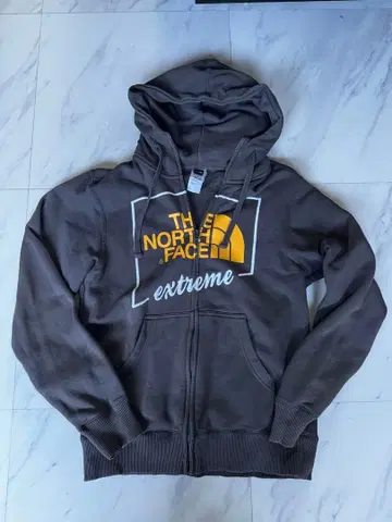 THE NORTH FACE extreme 후드티 S/P 그레이