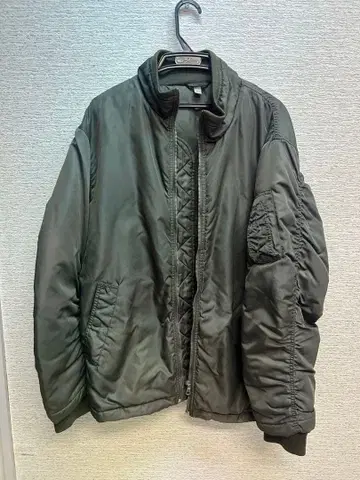 MA-1 스타일 다크 그린 자켓 [ 유니클로 ] [ 큰 L 사이즈 ]