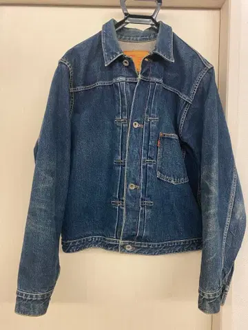 인디고 블루 데님 자켓 L 사이즈