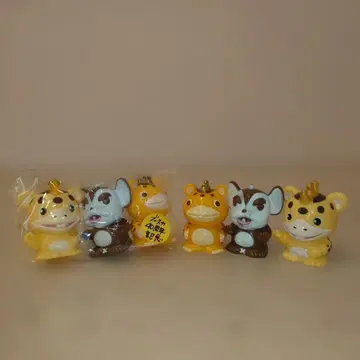 쾌수 부스카 40주년 손가락 인형 3 부스카 차메곤 3종 6개 새상품급