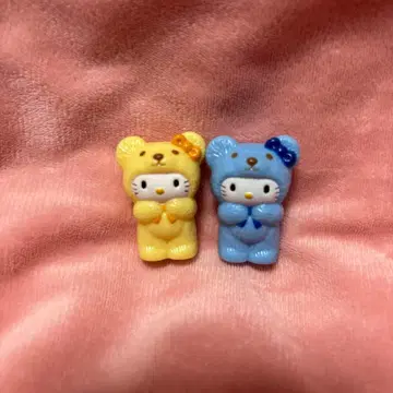 헬로키티 헤이세이 레트로 테디베어 인형옷 피규어 키티 산리오