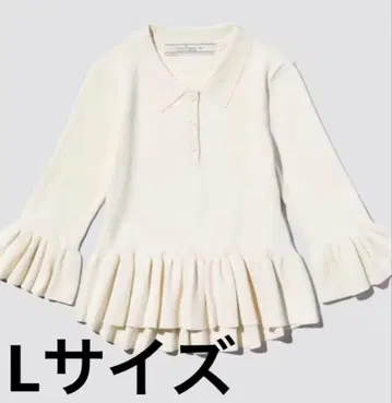 [새상품급] gu x rokh 리브 폴로 스웨터