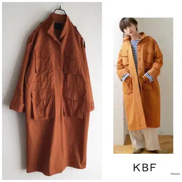 어반 리서치 KBF 밀리터리 워크 롱 코트