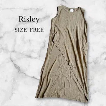 리즈레이 슬리브리스 원피스 비대칭 성숙 캐주얼 레이어드 F