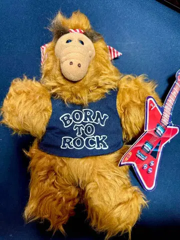 ALF 알프 버거킹 밀토이 봉제 인형 락 빈티지 80