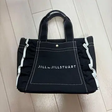 JILL by JILLSTUART 프릴 토트백 스몰 블랙