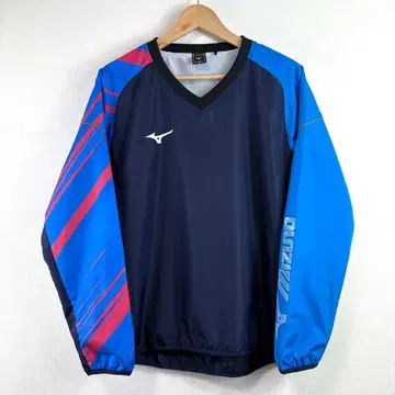 MIZUNO 미즈노 V넥 브레이커 윈드 브레이커 블레스서모
