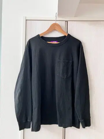 THE NORTH FACE 블랙 긴팔 티셔츠