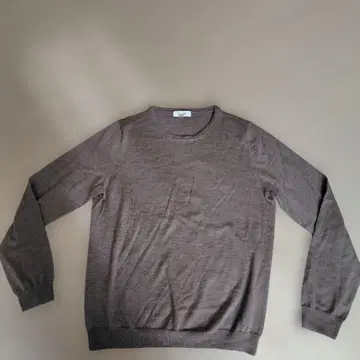 스카파 브라운 긴팔 니트 40 캐시미어 100%