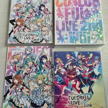 프로세카 컬러풀 라이브 1st Link 2nd Will 최초 한정판