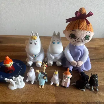 무민 피규어 세트 봉제 인형 포함