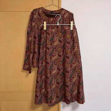 레리안 페이즐리 무늬 실크 혼방 빅 사이즈 13호+