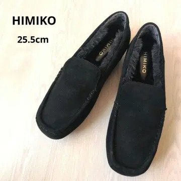 HIMIKO 푹신푹신 모카신 25.5cm 블랙 새상품급