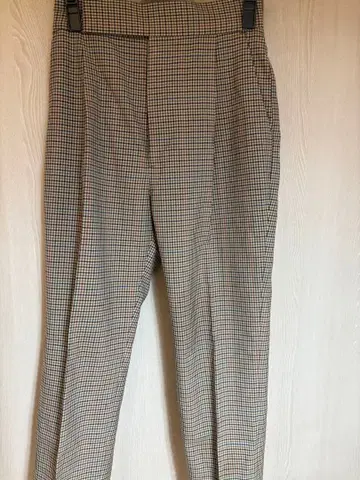 THE SHINZONE 체크 무늬 슬랙스 34