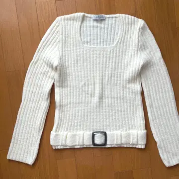 les ZaZiEs PARIS 프랑스제 니트 화이트