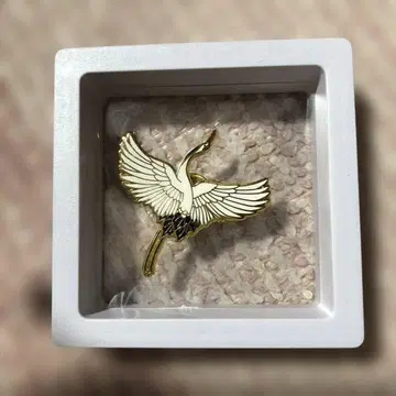 학 디자인 핀 배지 골드 컬러 EXPO 간사이 만박 중국