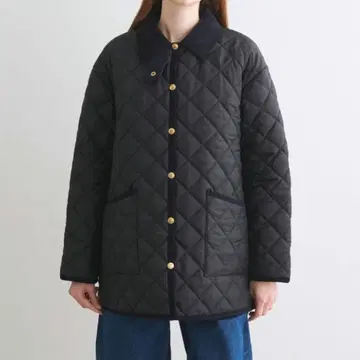 Traditional Weatherwear A라인 퀼팅 자켓