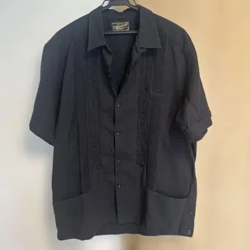 [ ESTRELLA STANDARD ] 블랙 반팔 셔츠 44