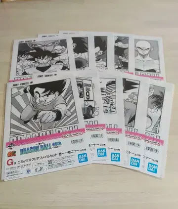 제일복권 드래곤볼 40th 그 첫 번째 G상 코믹스 클리어 파일 세트