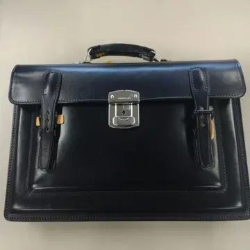 [ 쇼와 레트로 ] 학생 가방 천연 가죽 열쇠 포함 코스프레 소품