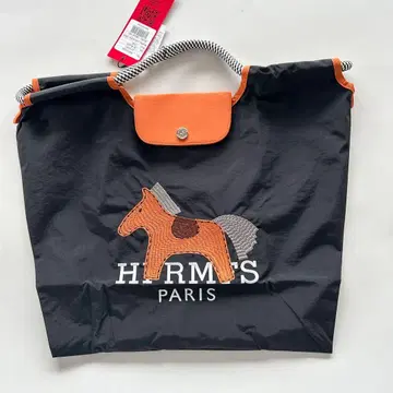 패러디 자수 토트백 미사용 새상품