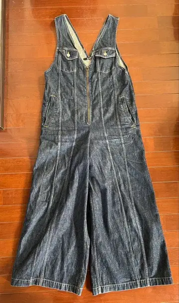 데님 살로펫 와이드 레그