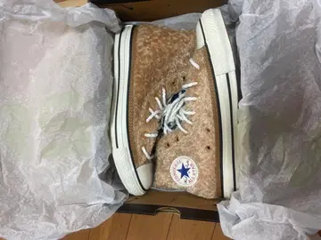 미사용 새상품 CONVERSE DURFY 베이지 하이컷 스니커즈