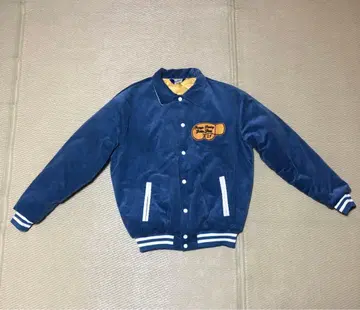 Backers 바시티 자켓 코듀로이 블루 M 사이즈