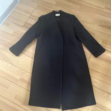 브라운 롱 코트