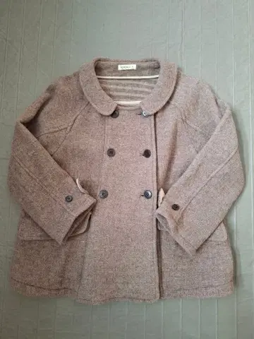 사만사 모스모스 라이트 브라운 더블 브레스트 자켓 SM2 아우터